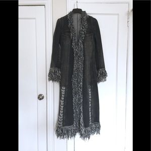 ERTIN JEANS Maxi Women’s Coat. Made in France.